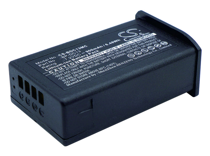 CS-BDC13MC Akkus 900mAh Kompatibel mit [Leica] Silver 19800, T, T (Typ 701), T Digital Camera, TL, T