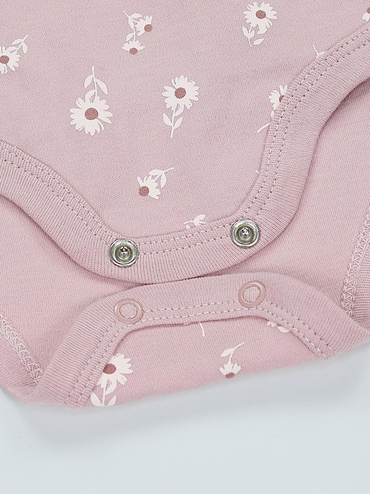 TupTam Baby Body Kurzarm 5er Pack – Wickelbody Body Baby aus Baumwolle für Jungen und Mädchen 50 Pin