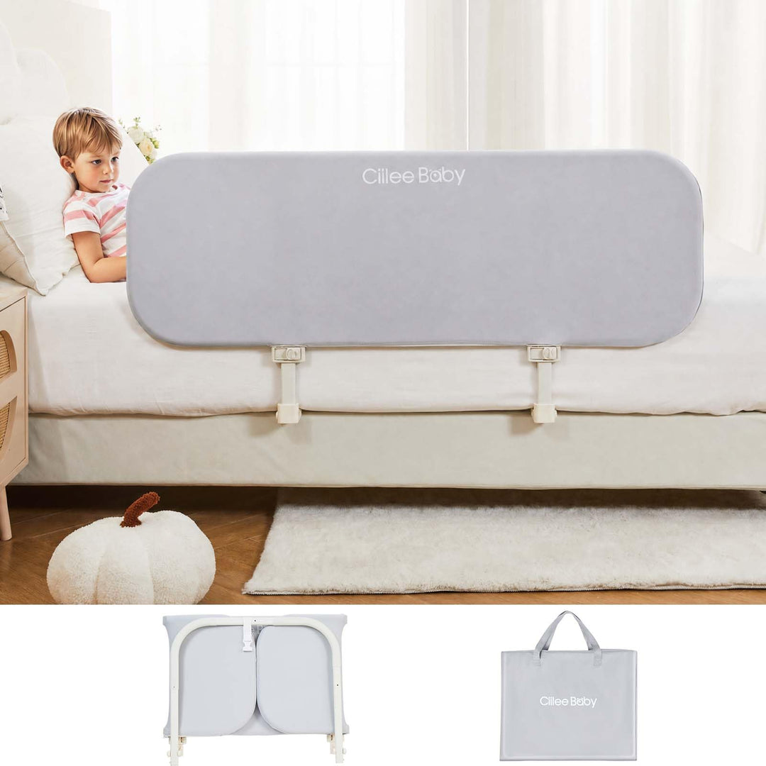 GUUSII HOME Bettgitter Rausfallschutz Boxspringbett Tragbares Bettschutzgitter Kinder Rausfallschutz
