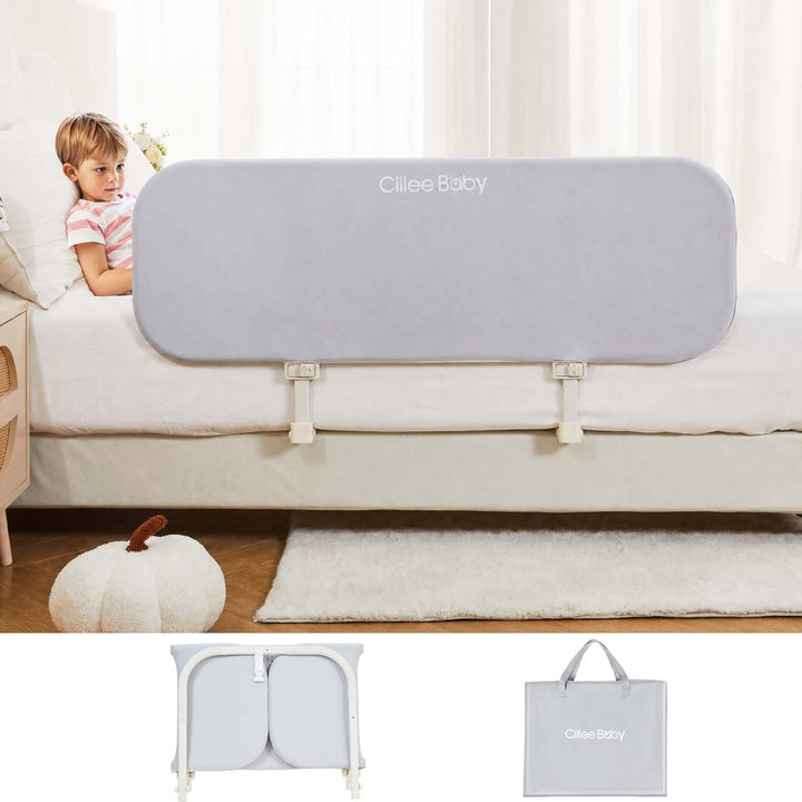 GUUSII HOME Bettgitter Rausfallschutz Boxspringbett Tragbares Bettschutzgitter Kinder Rausfallschutz