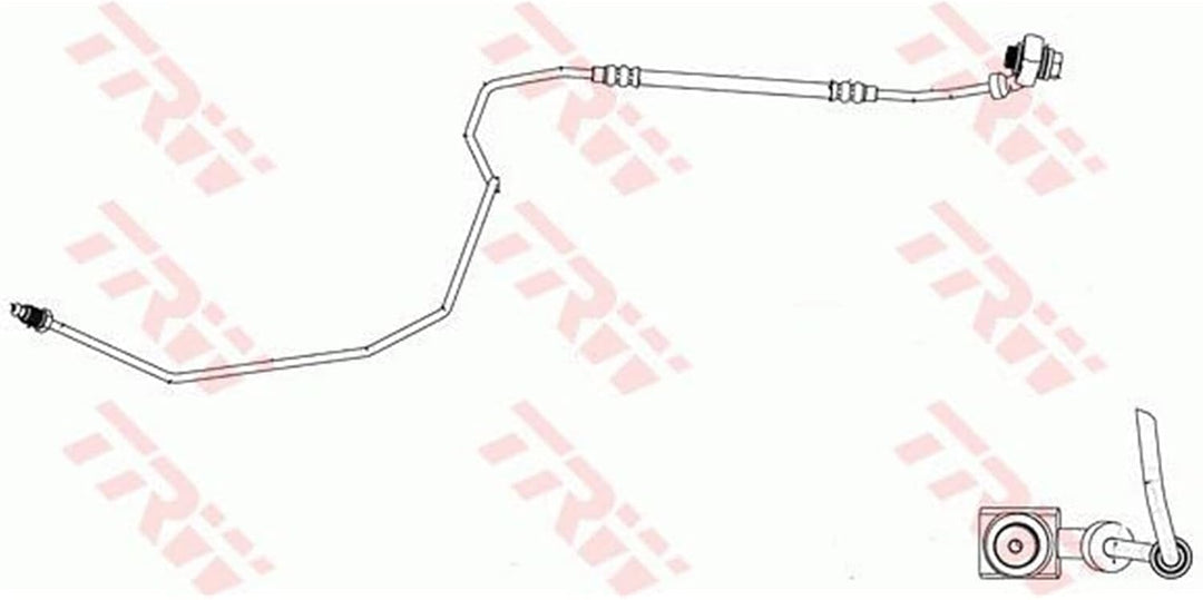 TRW phd1162 flexibel Bremssattel