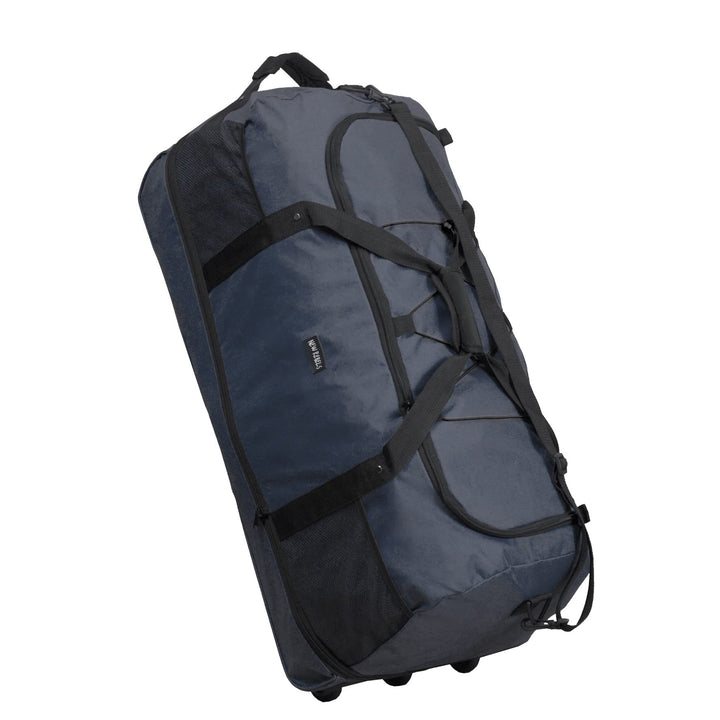 New Rebels Newark Navy Blau 3 Rolls Reisetasche - 130L erweiterbare Tasche mit Tragegriffen Und Reis