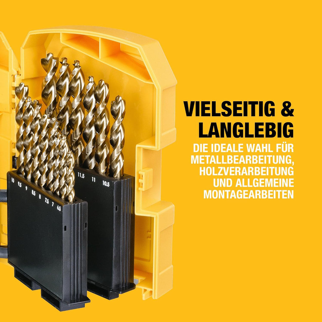 DeWalt 29-tlg. Indexkassette (mit 29 Extreme Dewalt zwei HSS-G Metallbohrern), DT7926 Single, Single