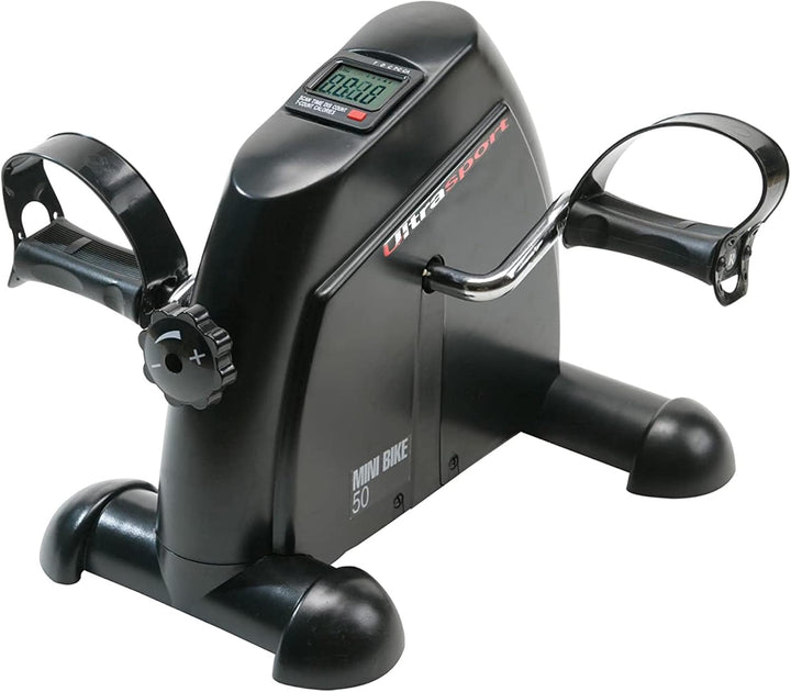 Ultrasport Mini Bike, kompakter Heimtrainer, Arm- und Beintrainer, Pedaltrainer, ideal für Senioren