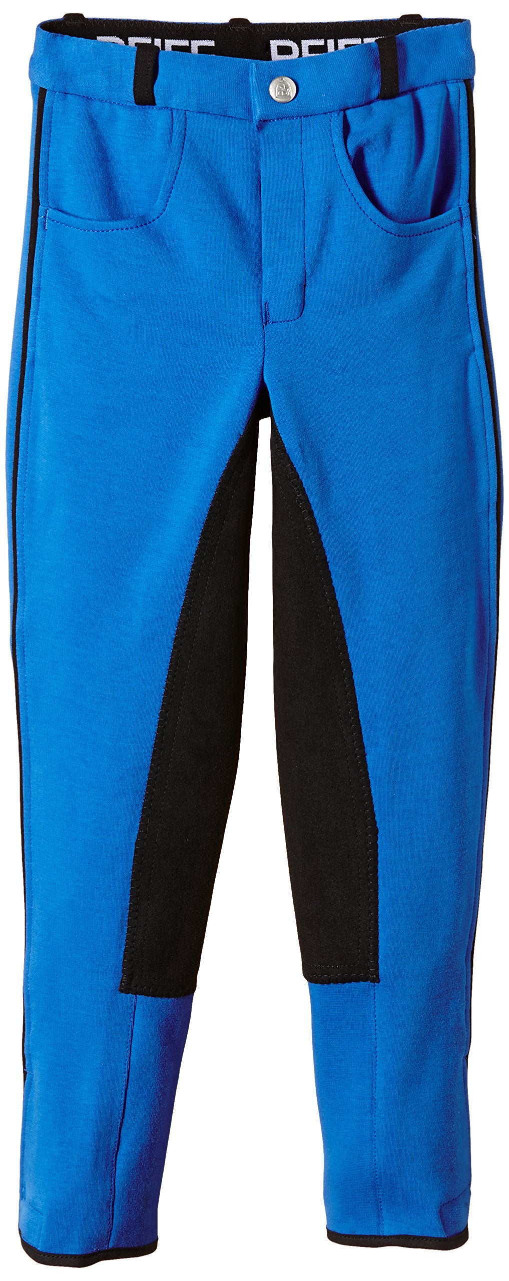Pfiff 101659 Kinder Reithose Franka Vollbesatz Vollbesatzreithose, blau, 170 170 Blau, 170 Blau