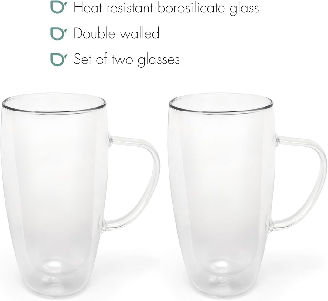 Bredemeijer doppelwandige Cappuccinogläser Set 400 ml 2-teilig