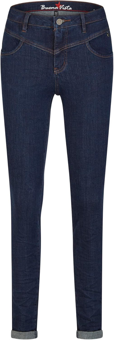 Buena Vista Damen Jeans Malibu Cropped Cozy