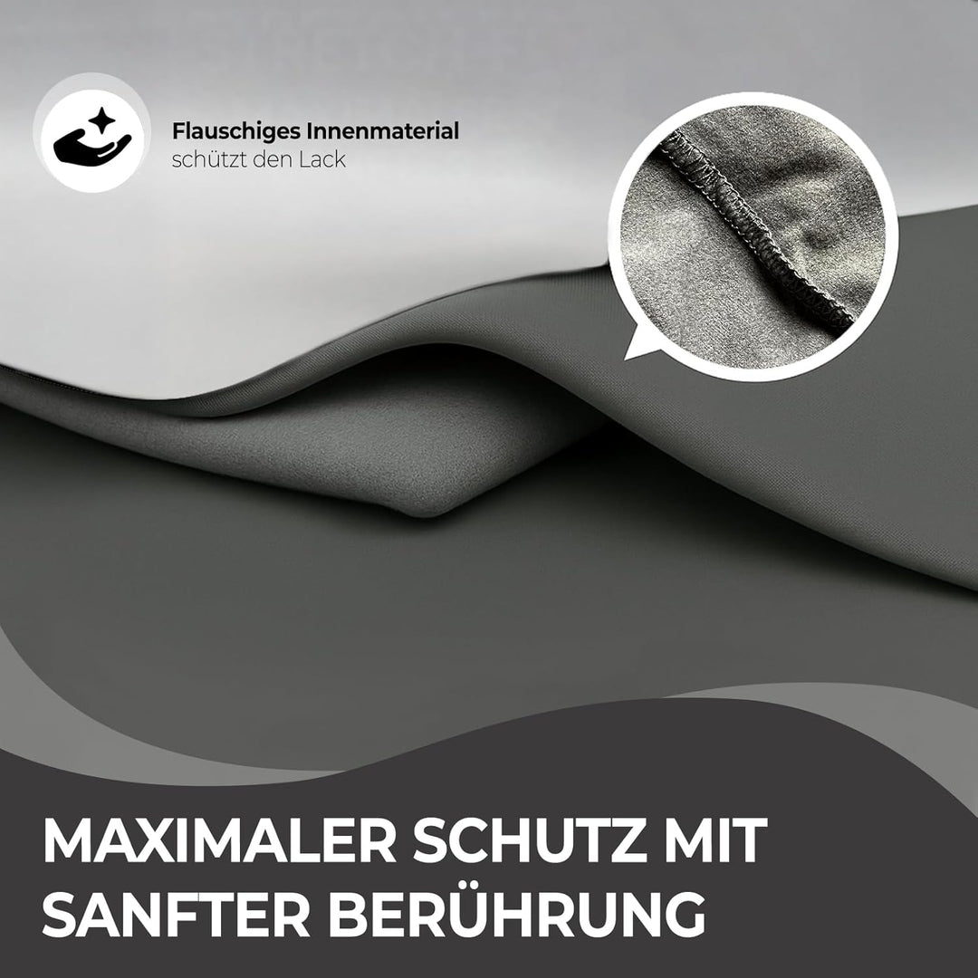 Car-e-Cover© Indoor Car Cover - Premium Autoabdeckung Perfect Stretch – Formanpassende, atmungsaktiv