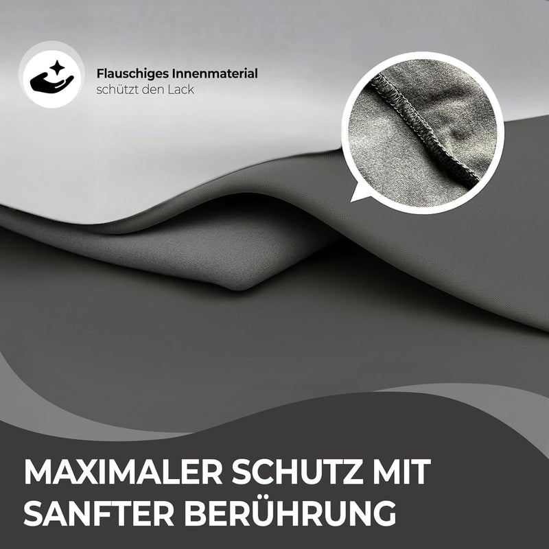 Car-e-Cover© Indoor Car Cover - Premium Autoabdeckung Perfect Stretch – Formanpassende, atmungsaktiv