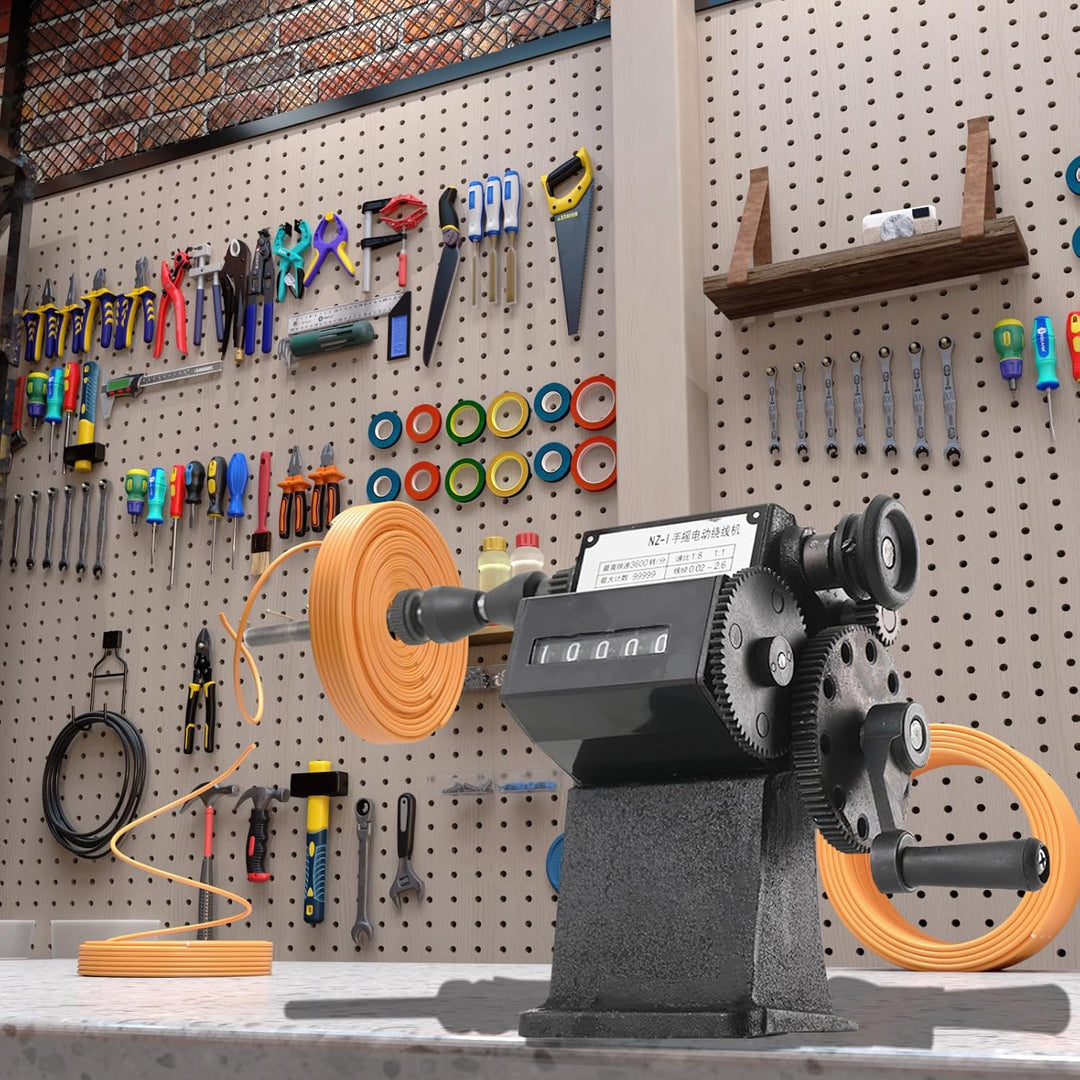 Cozyel Spulenwickelmaschine Wickelmaschine Handelektrische Manuelle Spulenwickel Manuelle Spulen Wic
