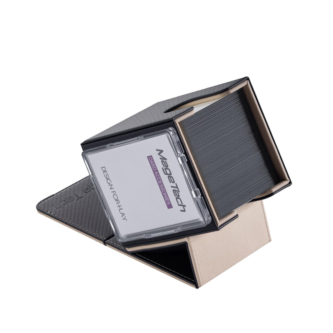 Mage Tech Adventurer [Hero] Modulare Deckbox - passt für 99 doppelt gesleevte Karten - Avatar-Halter