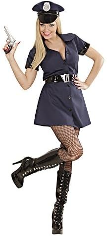 "POLICE OFFICER" (dress, belt, hat) - (S), S