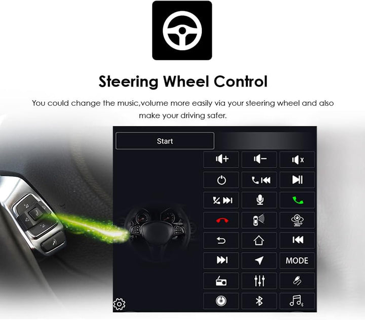 Android 14 9.7 Zoll-Autoradio Vertikaler Bildschirm für Buick Regal for Opel Insignia 2014-2018 unte