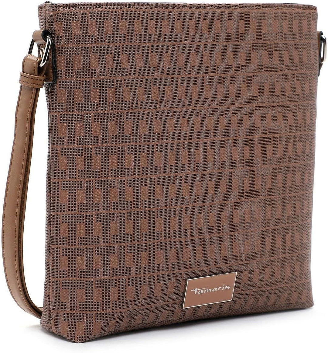 Tamaris Umhängetasche Jody 31984 Damen Handtaschen Ornament Einheitsgrösse Cappuccino, Einheitsgröss