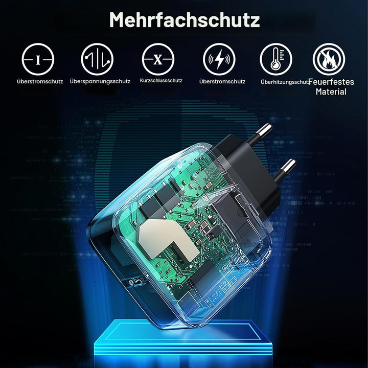 45W Ladegerät USB C schnellladekabel für Samsung Galaxy S25 S24 S23 S22 S21 Ultra A56 A55 A54 A53 A1