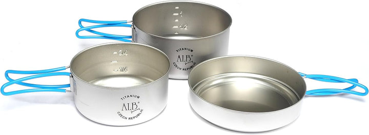 ALB Titanium Camping Cook Set - 3-teilig