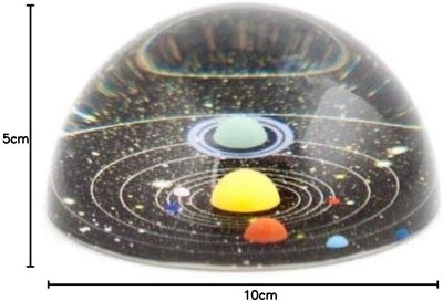 Kikkerland Planetarium Papiergewicht, SC22, schwarz, Planetarium