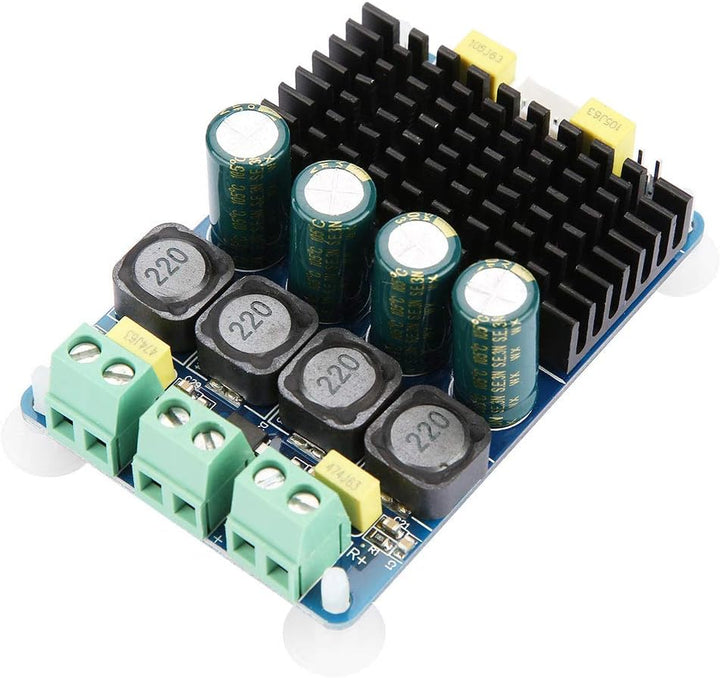 100 W + 100 W Stereo-Leistungsverstärkerplatine, und Effizienz, Zweikanal, DC 8–32 V, Breite Spannun