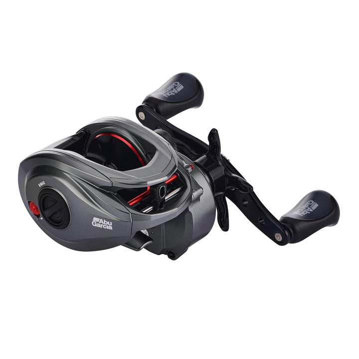 Abu Garcia MAX Low Profile Rolle – Baitcasterrolle zum Raubfischangeln – Hecht, Barsch, Zander 61
