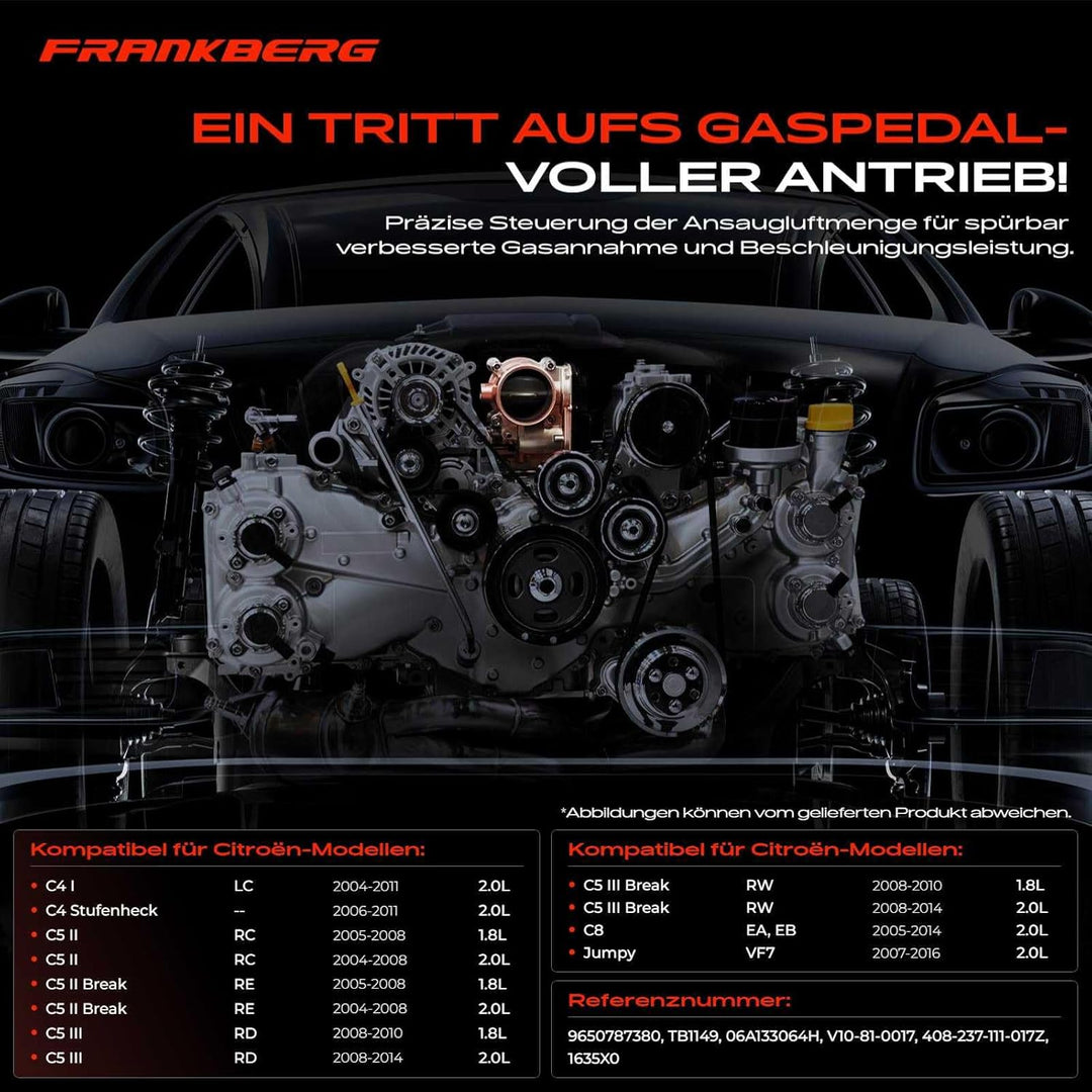 Drosselklappe Drosselklappenstutzen für C4 I C5 II C5 III C8 Jumpy 307 407 807 Expert 1.8L 2.0L Benz