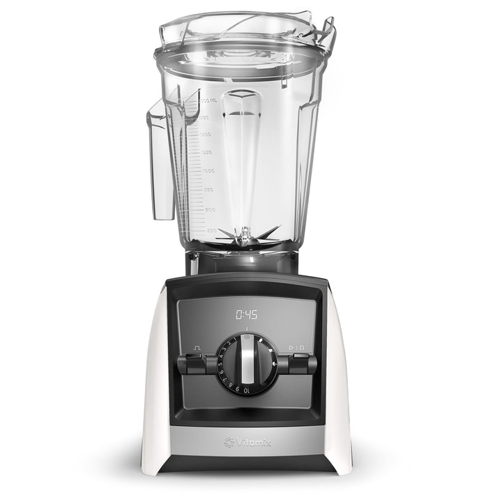 Vitamix A2500 Ascent Series Smart Blender, Profi-Qualität, 1,8 l, flacher Behälter, Weiss Weiss Mixe