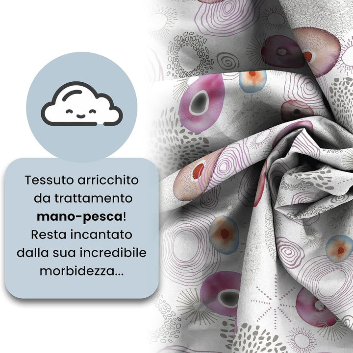 Italian Bed Linen Fantasy Bettbezug, Morfeo, Kleine doppelte Kleine Doppelte Morfeo, Kleine Doppelte