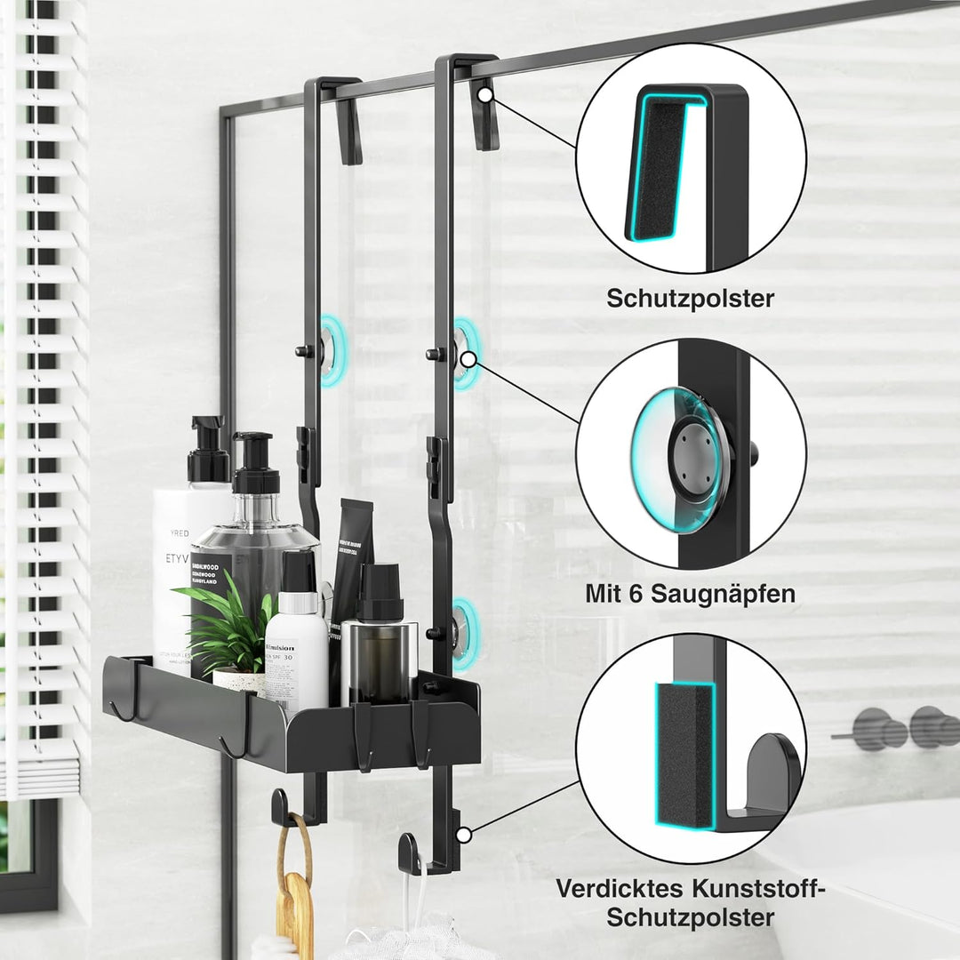 pickpiff Duschregal Ohne Bohren Duschablage Zum Hängen Shampoo Halterung Badezimmer Organizer Dusche