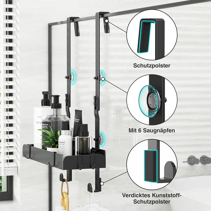 pickpiff Duschregal Ohne Bohren Duschablage Zum Hängen Shampoo Halterung Badezimmer Organizer Dusche