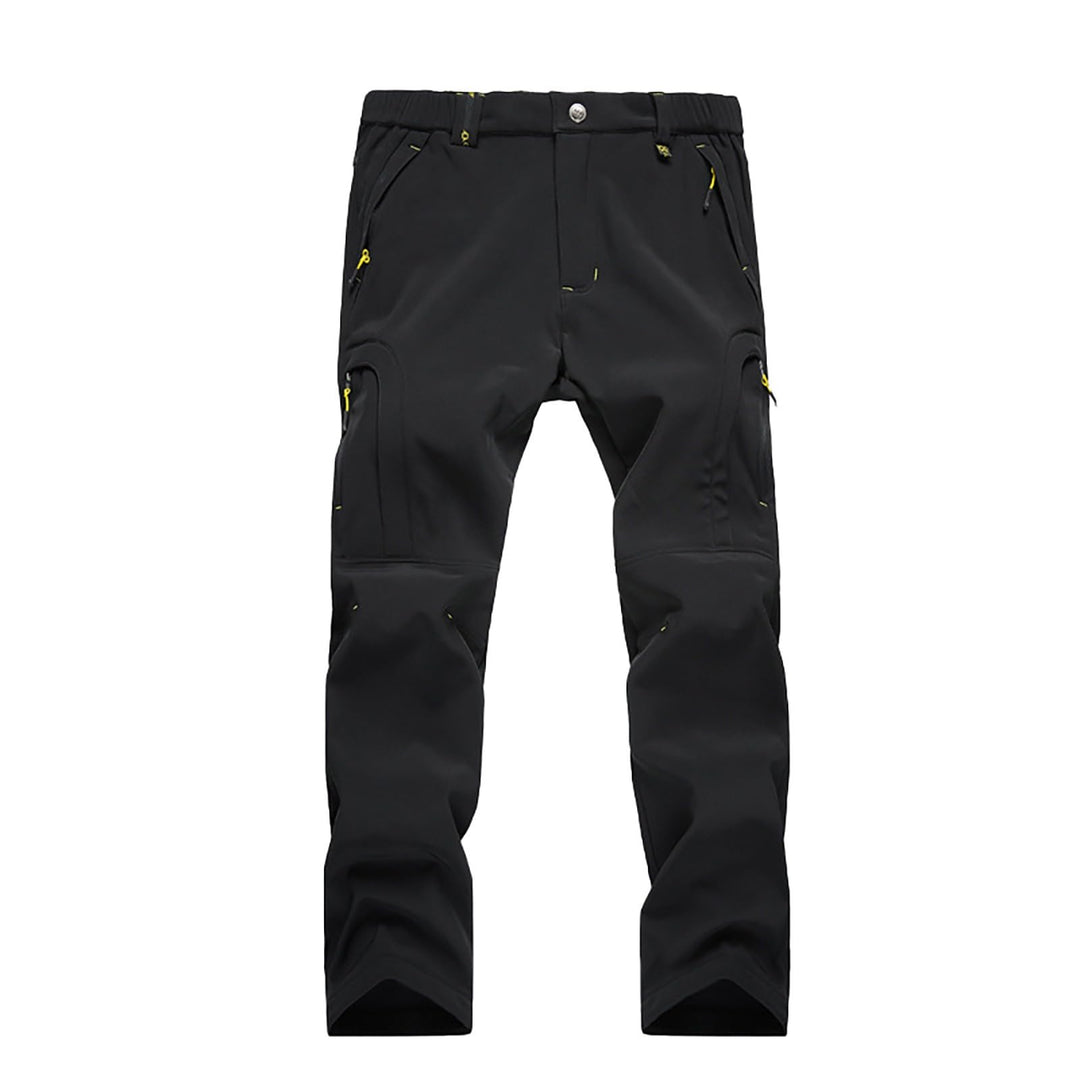 Softshell Hose Herren Outdoor, Thermohose Herren Winter Gefüttert, Outdoorhosen Very Grosse Grössen