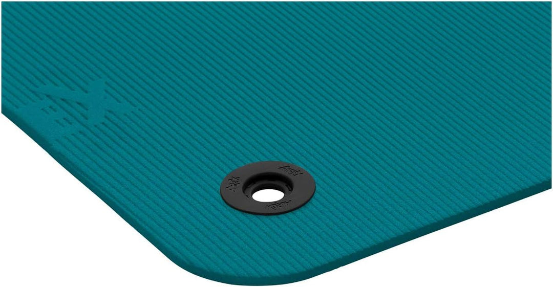 AIREX Fitline 180, Gymnastikmatte, wasserblau, mit Spezial-֖sen, ca. 180 x 60 x 1 cm