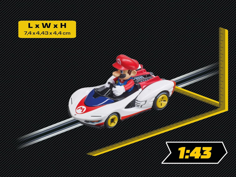 Carrera - 20064182 - Carrera GO!!! Mario Kart - P-Wing - Mario I Rennbahnen und lizensierte Slotcars