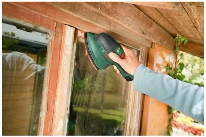 Bosch Akku Multischleifer EasySander 12 (1Akku, 12 Volt System, im Koffer) EasySander 12 Set | 1 Akk