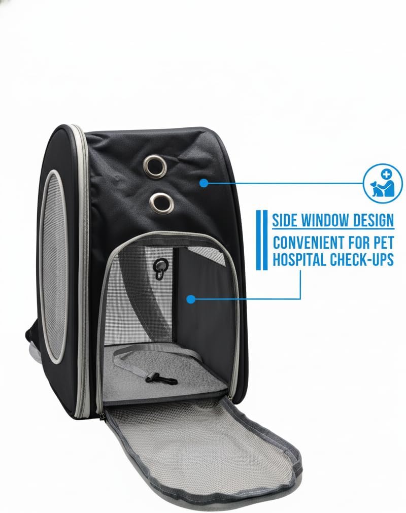 Meerschweinchen Rucksack Transportbox, Tragbare Kaninchen Reisetasche für Kleintiere – Ausgeh-Tasche