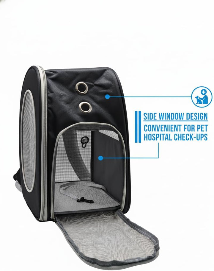 Meerschweinchen Rucksack Transportbox, Tragbare Kaninchen Reisetasche für Kleintiere – Ausgeh-Tasche
