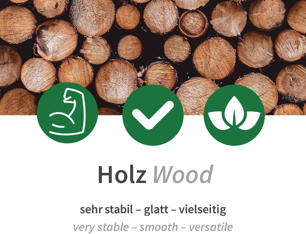 FRANZ MENSCH 10000 Stück NATUREStar Rührstäbchen aus Holz | Holz FSC® 100%, wachsbeschichtet, Box, n