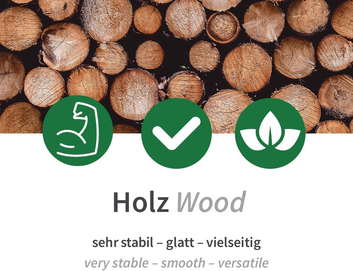 FRANZ MENSCH 10000 Stück NATUREStar Rührstäbchen aus Holz | Holz FSC® 100%, wachsbeschichtet, Box, n