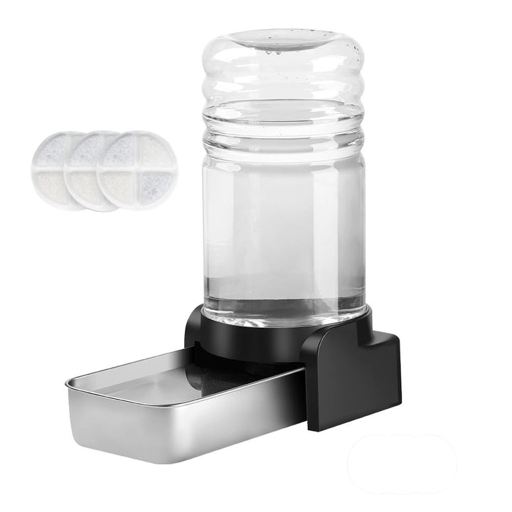 Marchul 5.7L Trinkbrunnen für Hunde und Katzen, Automatischer Trinkbrunnen mit Edelstahl-Wassernapf