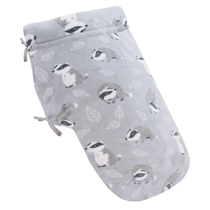 JYOKO KIDS Universal Baby Fusssack Kinderwagen, Extra Weicher Fleece für den Winter (BADGER, Fleece