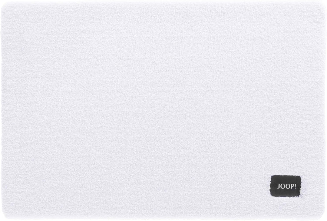Joop! Badteppiche Basic weiss - 001 50x60 cm 50x60 cm Weiss, 50x60 cm Weiss