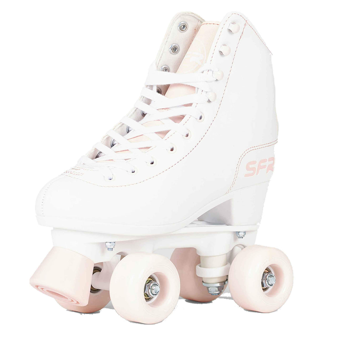 Unisex, Jugend Figure Quad Skates Rollschuhe Kinder 37 Mehrfarbig (White/Pink), 37 Mehrfarbig (White