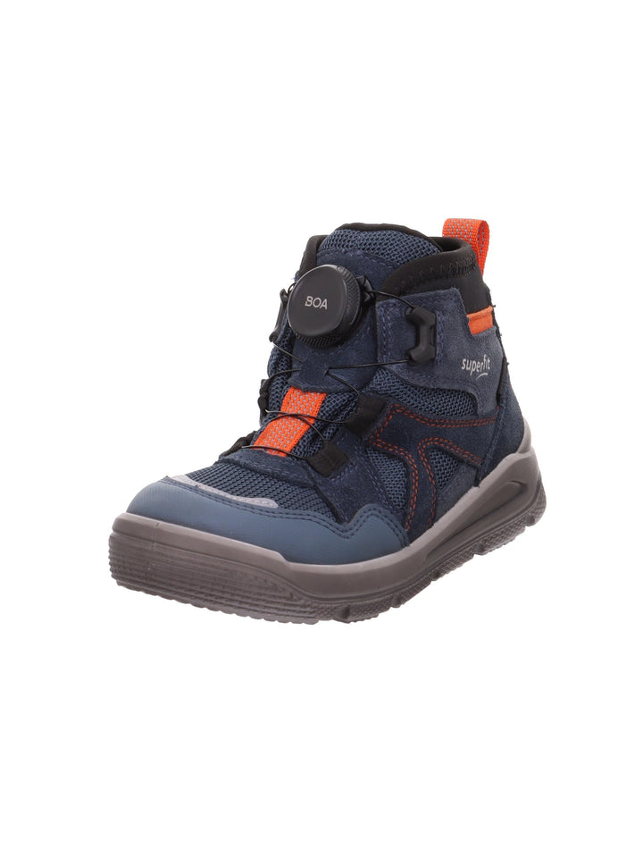 Superfit Jungen Mars Leicht Gefütterte Gore-tex Sneaker 27 EU Blau Rot 8010, 27 EU Blau Rot 8010