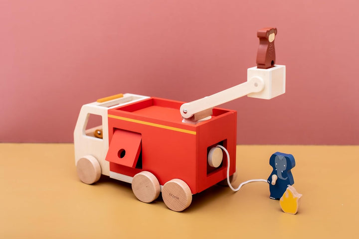 Trixie Houten brandweerwagen
