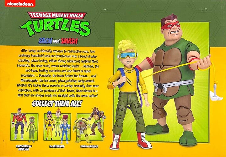 NECA Teenage Mutant Ninja Turtles Zach & Smash Figuren-Set
