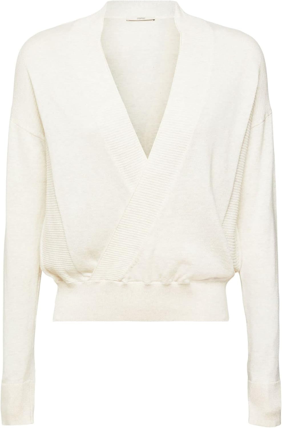 ESPRIT Pullover im Wickeldesign
