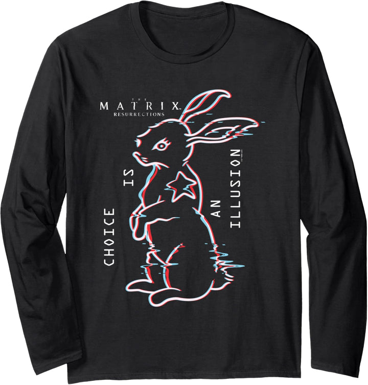 The Matrix 4 Choice Is An Illusion Langarmshirt