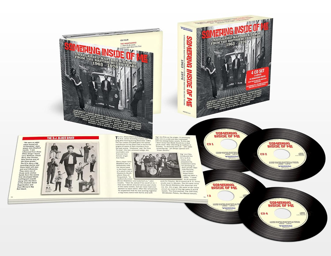 Something Inside of Me: Unreleased Masters & Demos, Audio-CD