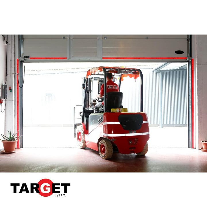 TARGET CRB3350 - Reflektierendes Band - Weiss 33 Meter x 50 Millimeter - Klebeband - Warnung - Besch