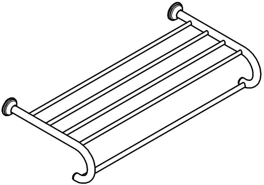 Grohe Essentials Authentic Multi-Badetuchhalter, 1 Stück, chrom, 40660001, Chrom