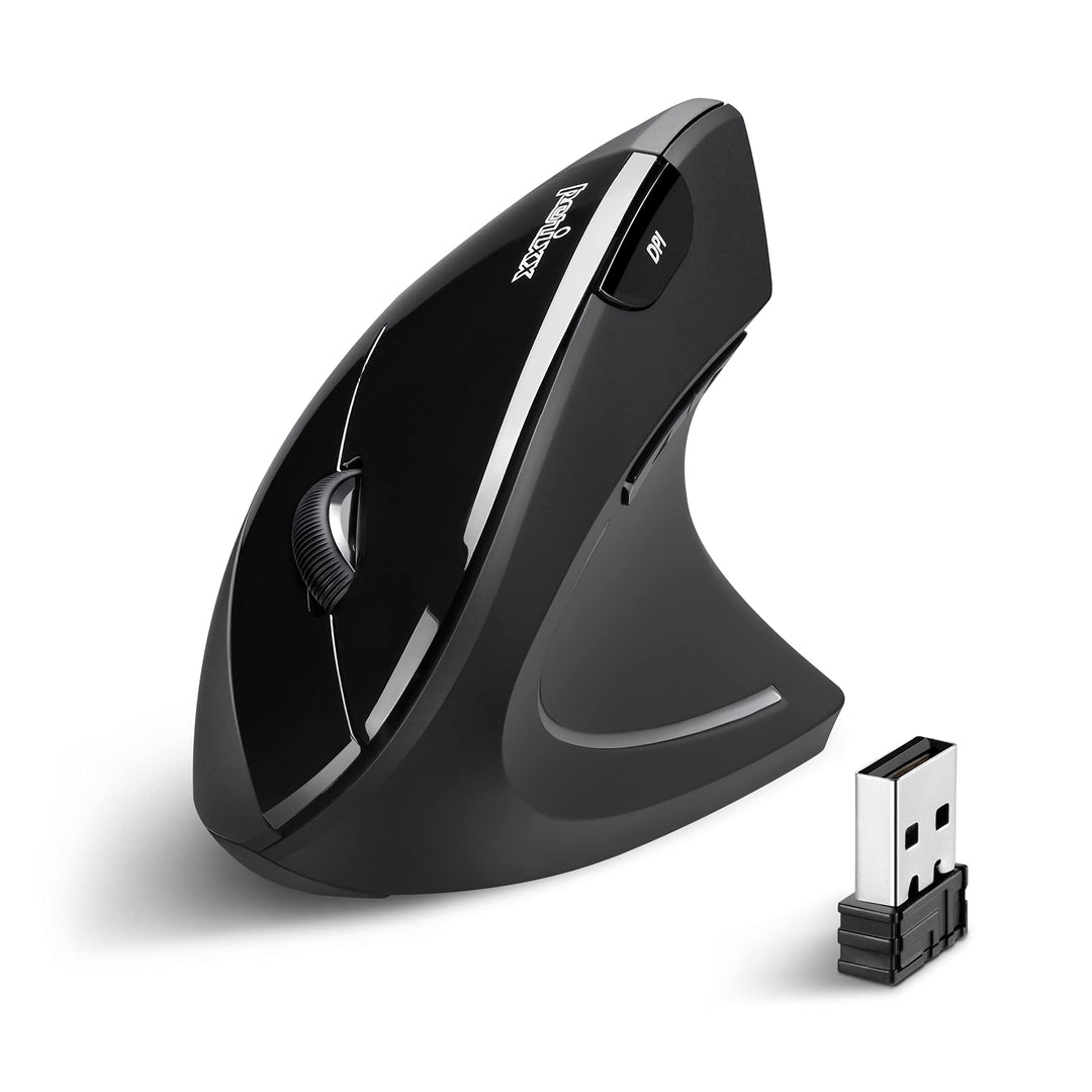 Perixx 11167 PERIMICE-713 Ergonomische Vertikale Kabellose Radiofrequenz Maus, Empfohlen bei Tennisa