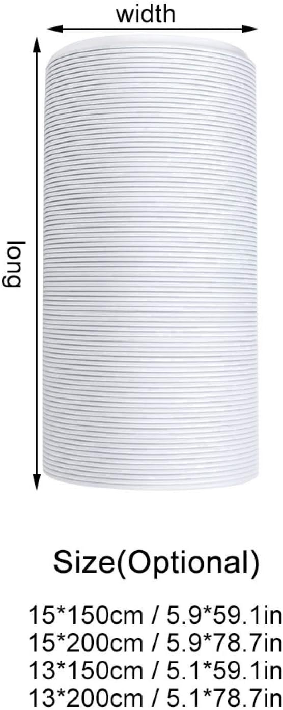 EVTSCAN Tragbare Klimaanlage Universal-Auspuffschlauch - 13/15 cm Durchmesser, 78 Zoll Länge, Gewind
